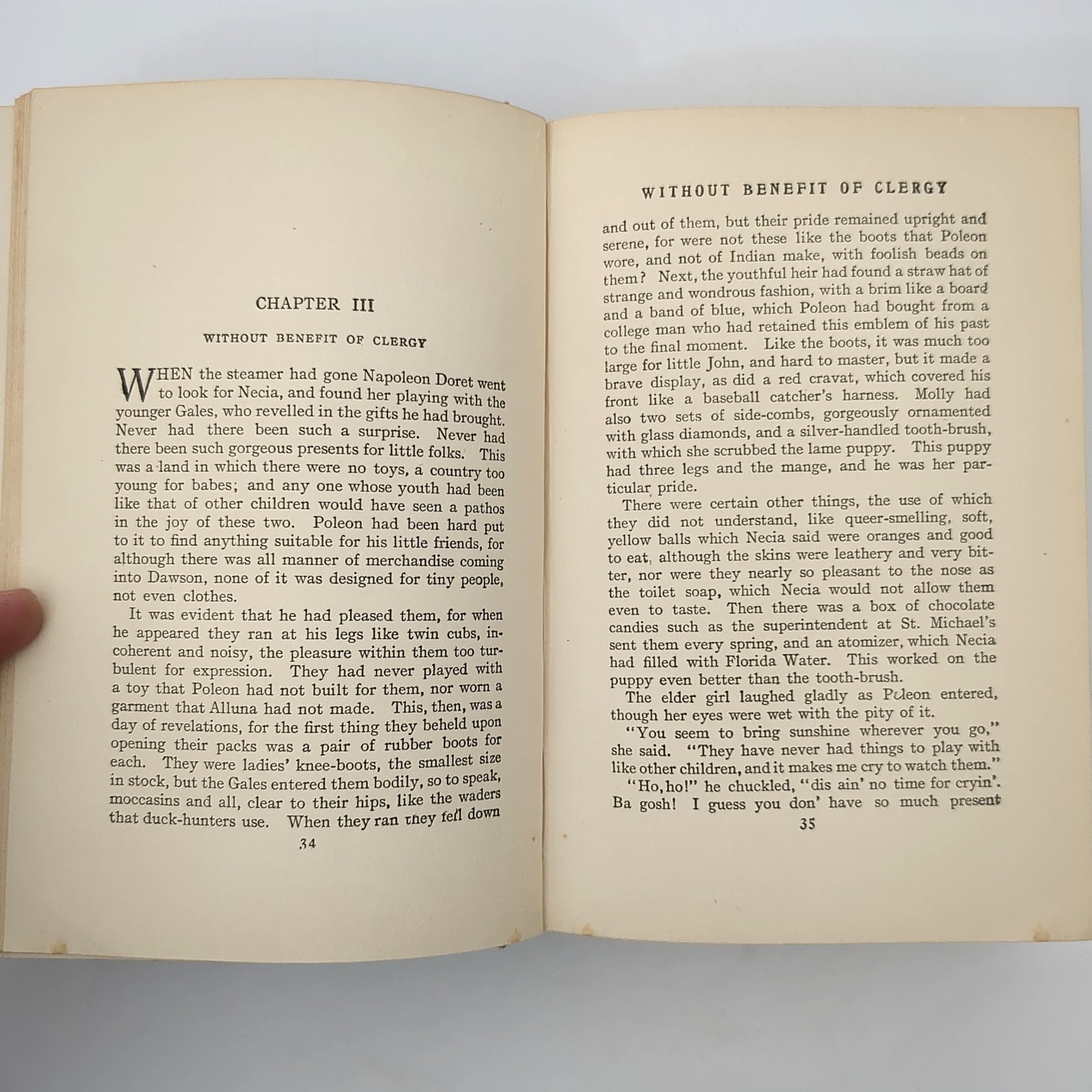 The Barrier Adventure Novel Illustrated Hardcover Book Rex Beach 1908