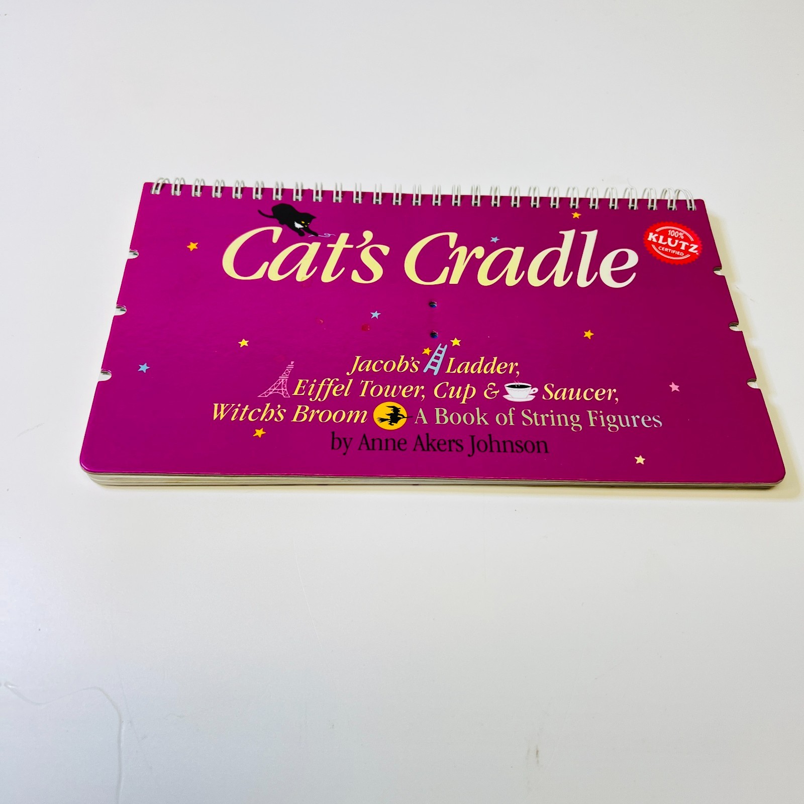 EUC Klutz Cat’s Cradle by Anne Akers Johnson 1993 Hardcover, NO String Included