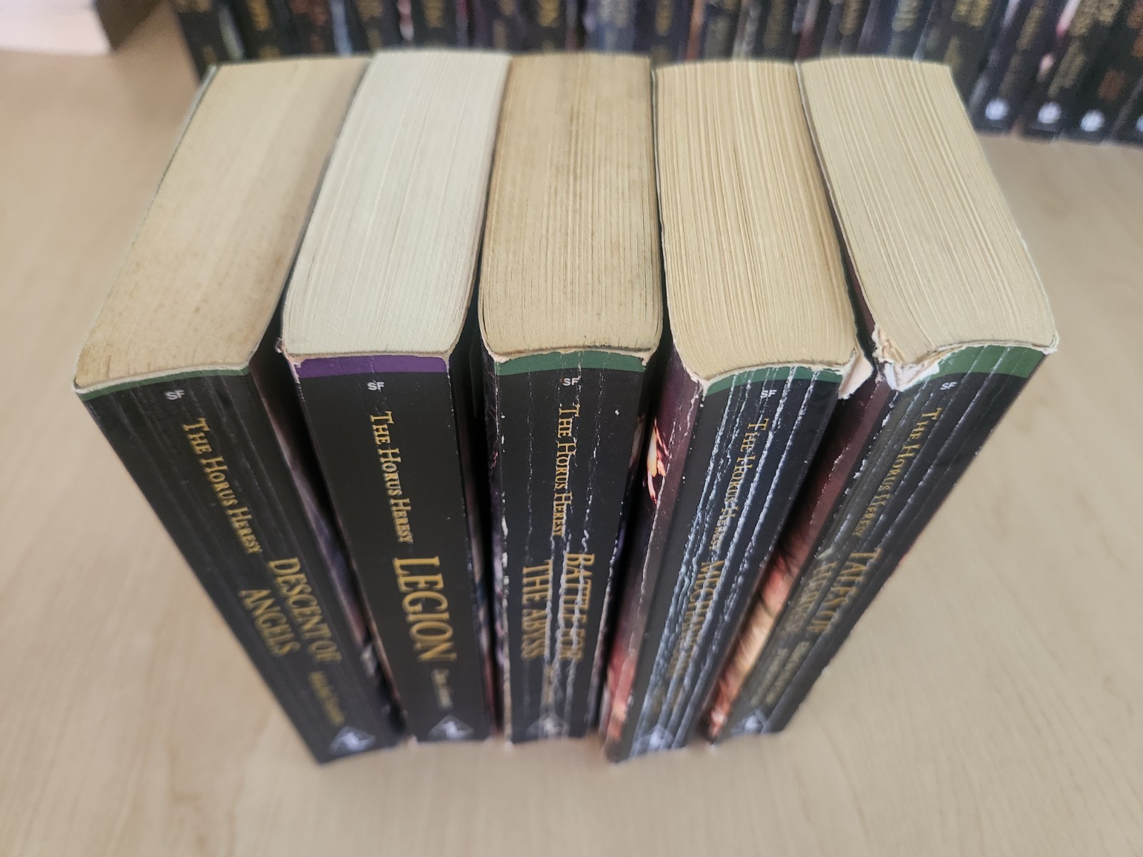 Horus Heresy first 25 books of series, vols 1-25, Warhammer 40K 30K, complete