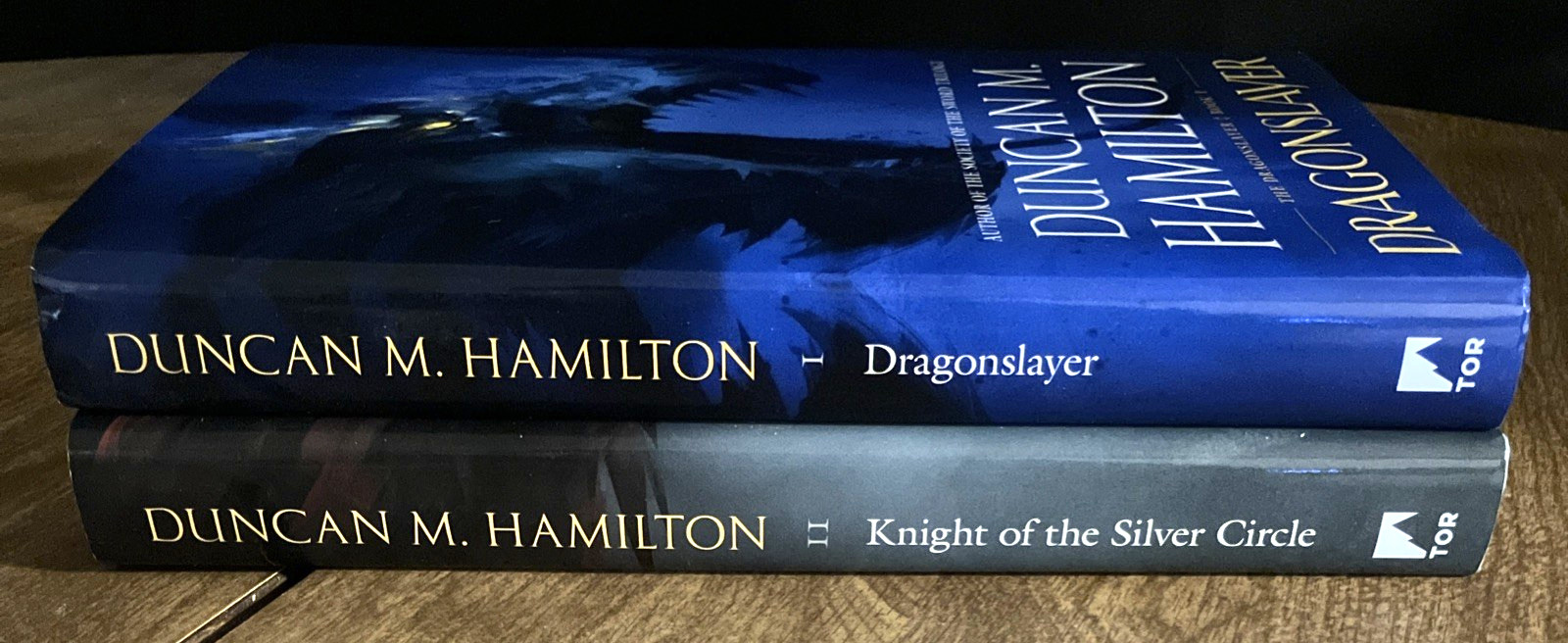 Duncan M. Hamilton, The Dragonslayer-Books I & II, 1st Ed., HC, LIKE NEW (935)