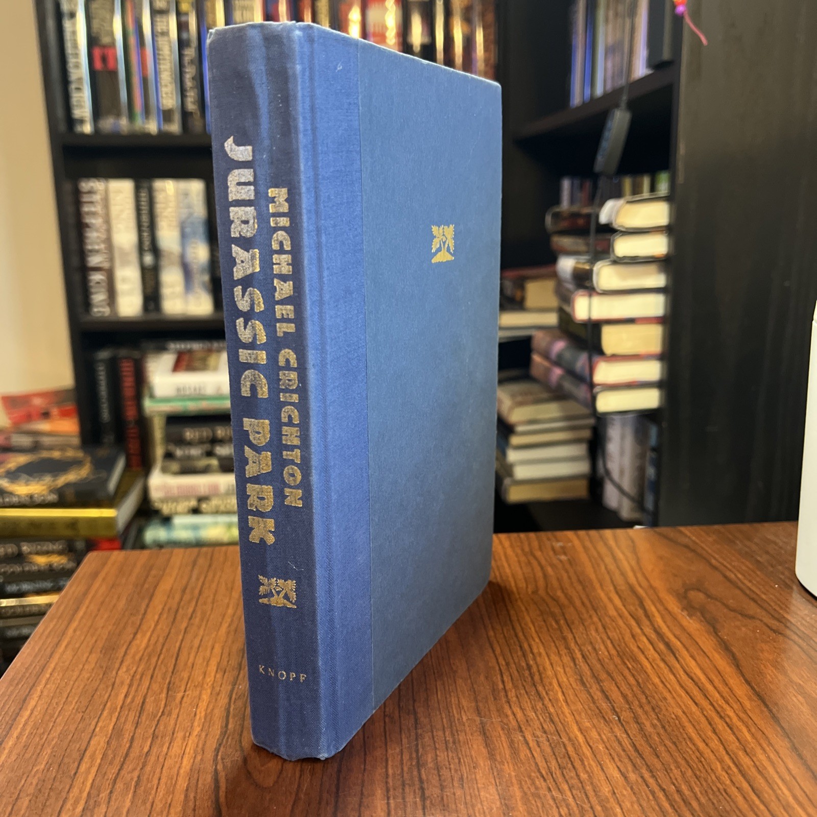 Jurassic Park – Michael Crichton (Hardcover) First Edition/Print, 1st/1st, VG