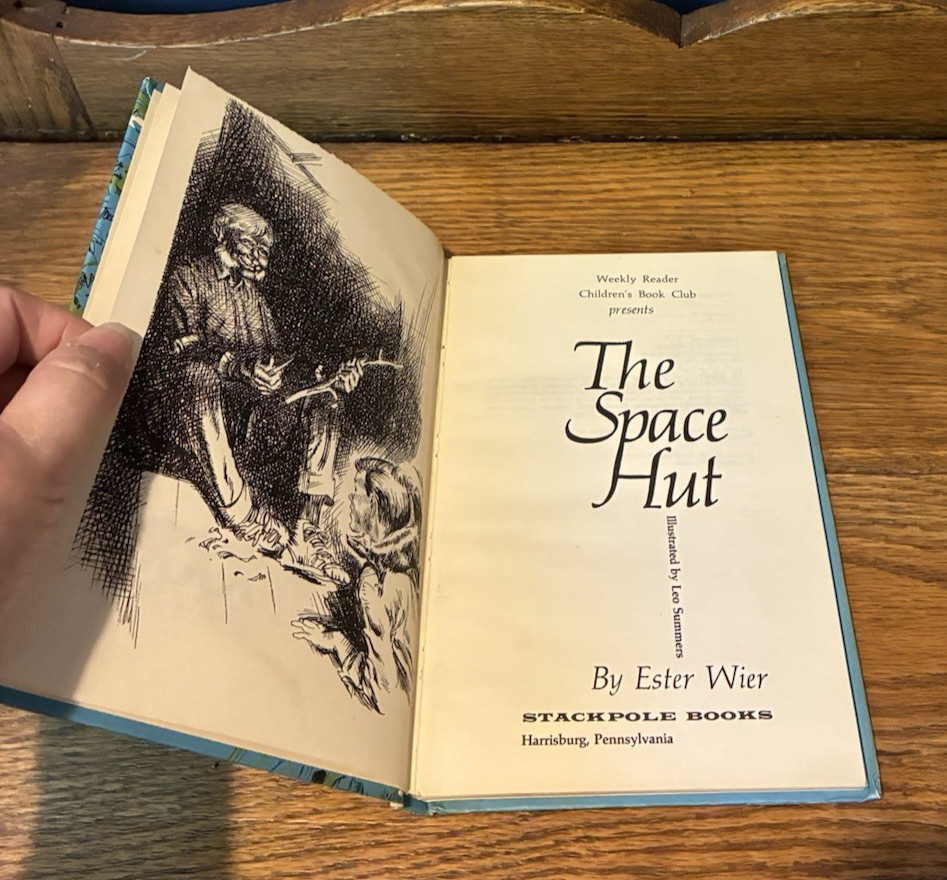 The Space Hut by Ester Wier – Vintage 1967 Weekly Reader Book