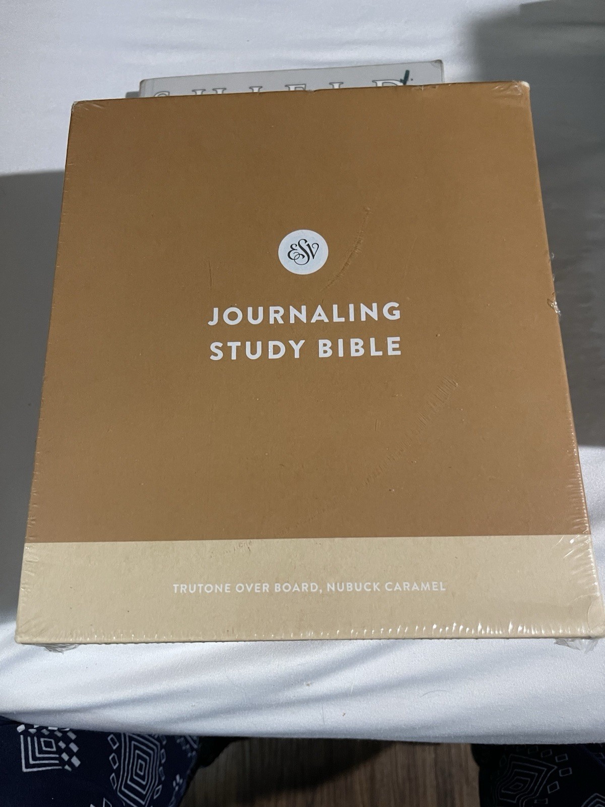 ESV Journaling Study Bible (TruTone Over Board, Nubuck Caramel) by J. I. Packer