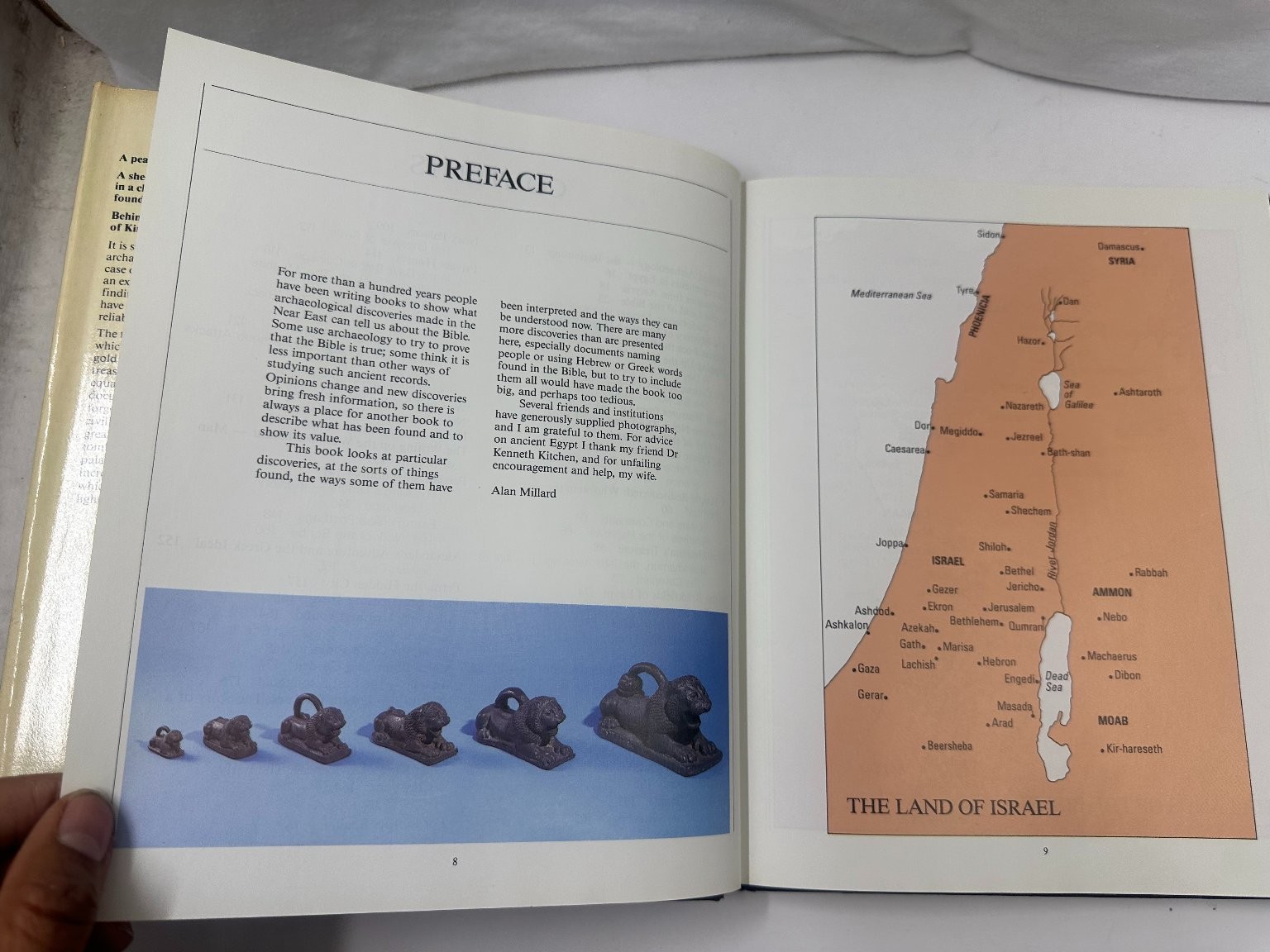 Treasures From Bible Times Alan Millard 1985 Illustrated Archaeology Lion