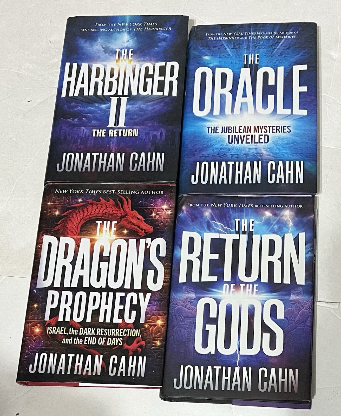 Lot 4: Return of Gods Oracle Dragon’s Prophecy Harbinger II Jonathan Cahn HCDJ