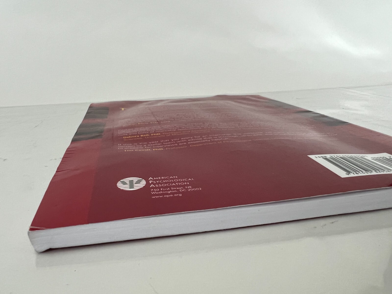 Internships in Psychology | Fourth Edition | LIGHT WATER DAMAGE