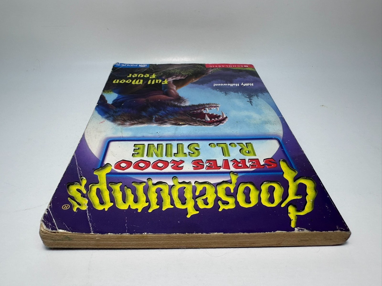 1st Print #22 Full Moon Fever Goosebumps Series 2000 RL Stine Book – BARGAIN BIN