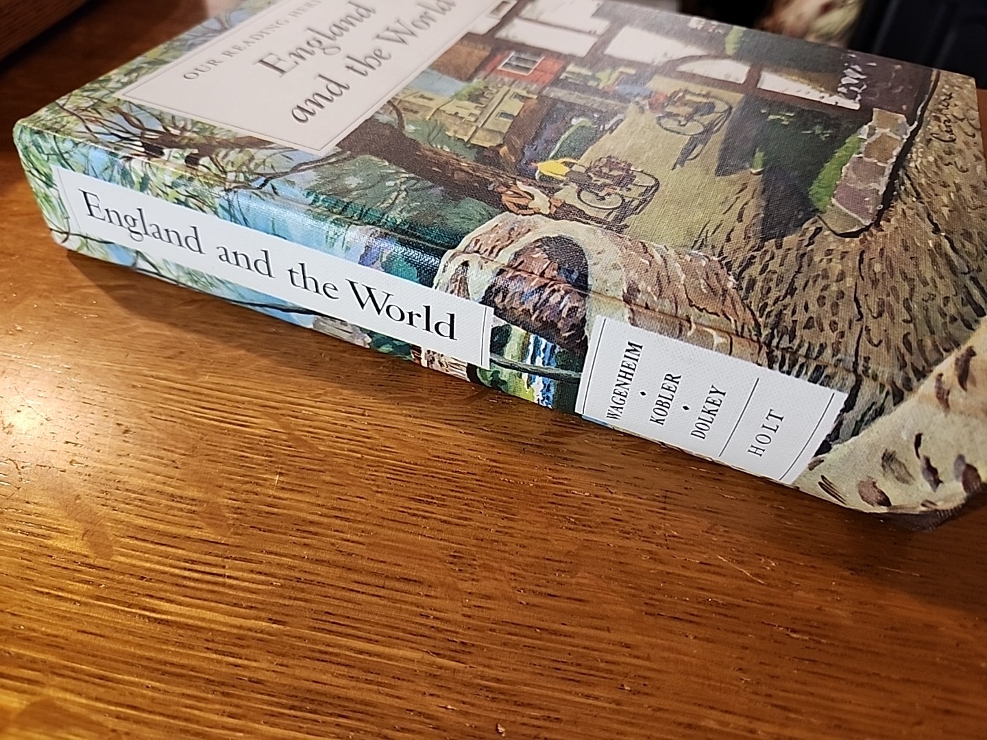 Our Reading Heritage: England and the World, Vtg Textbook 1957