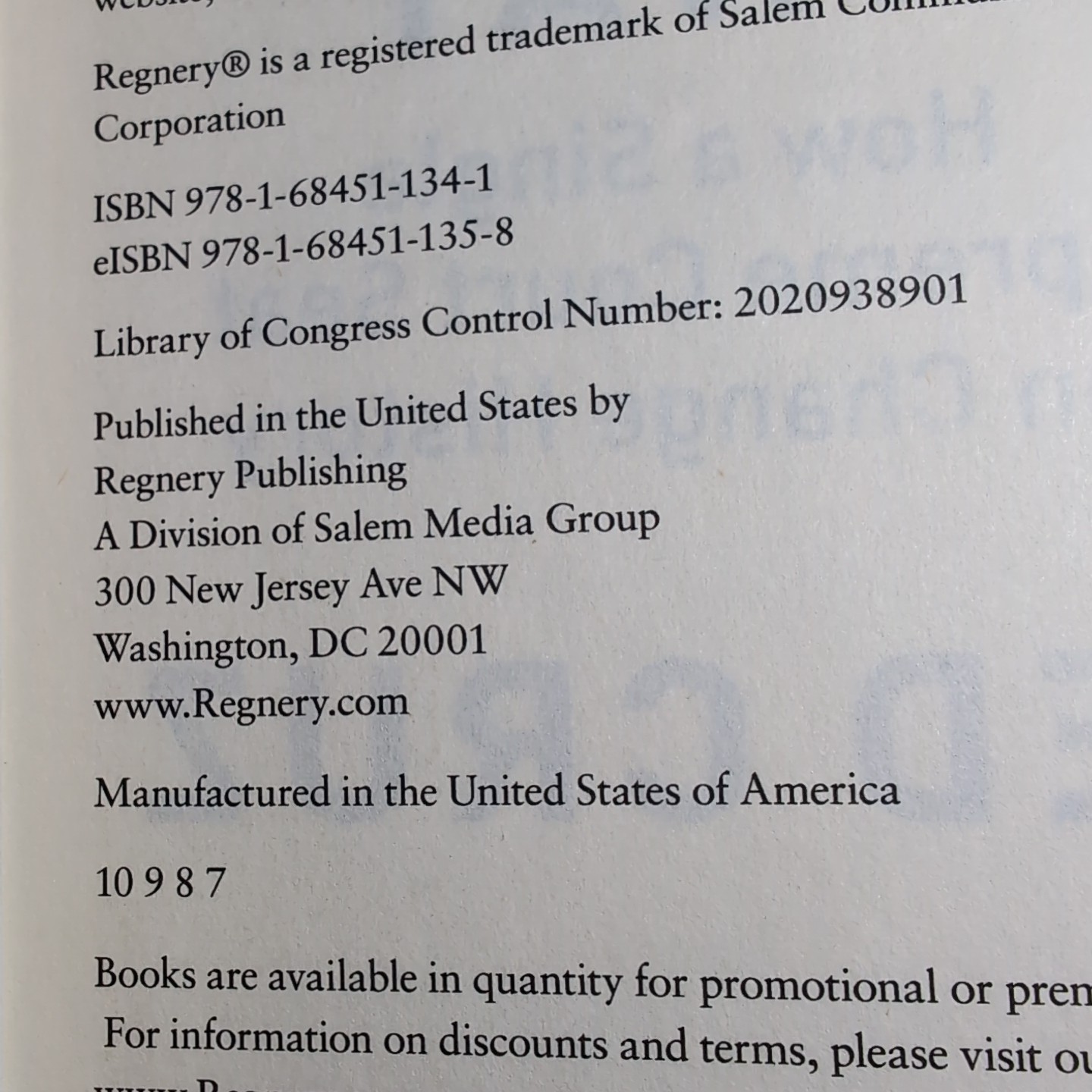 New,Signed, Ted Cruz, One Vote Away,2020, HC/DJ, Regnery Publishing 7th Printing