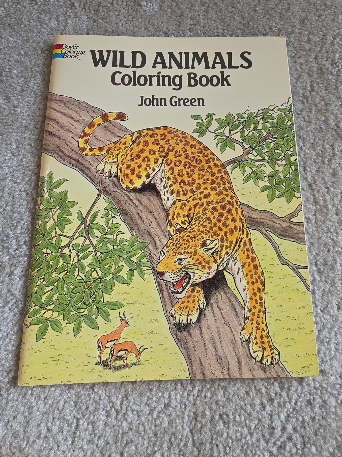 Vintage Lot Of 4 Coloring Books. Dover Publications. Houghton Mifflin Company