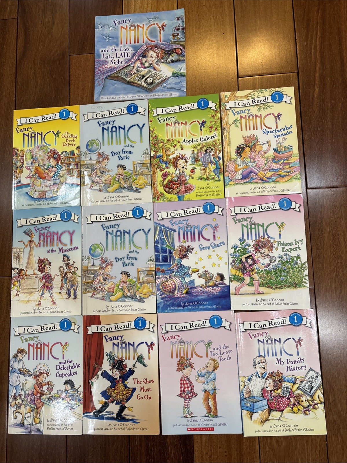 Fancy Nancy I Can Read Level 1 Readers Kindergarten 1st Grade- 13 Book Lot