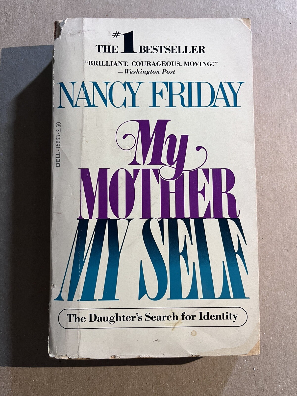 MY MOTHER MY SELF by Nancy Friday vintage 1978 Dell paperback PSYCHOLOGY