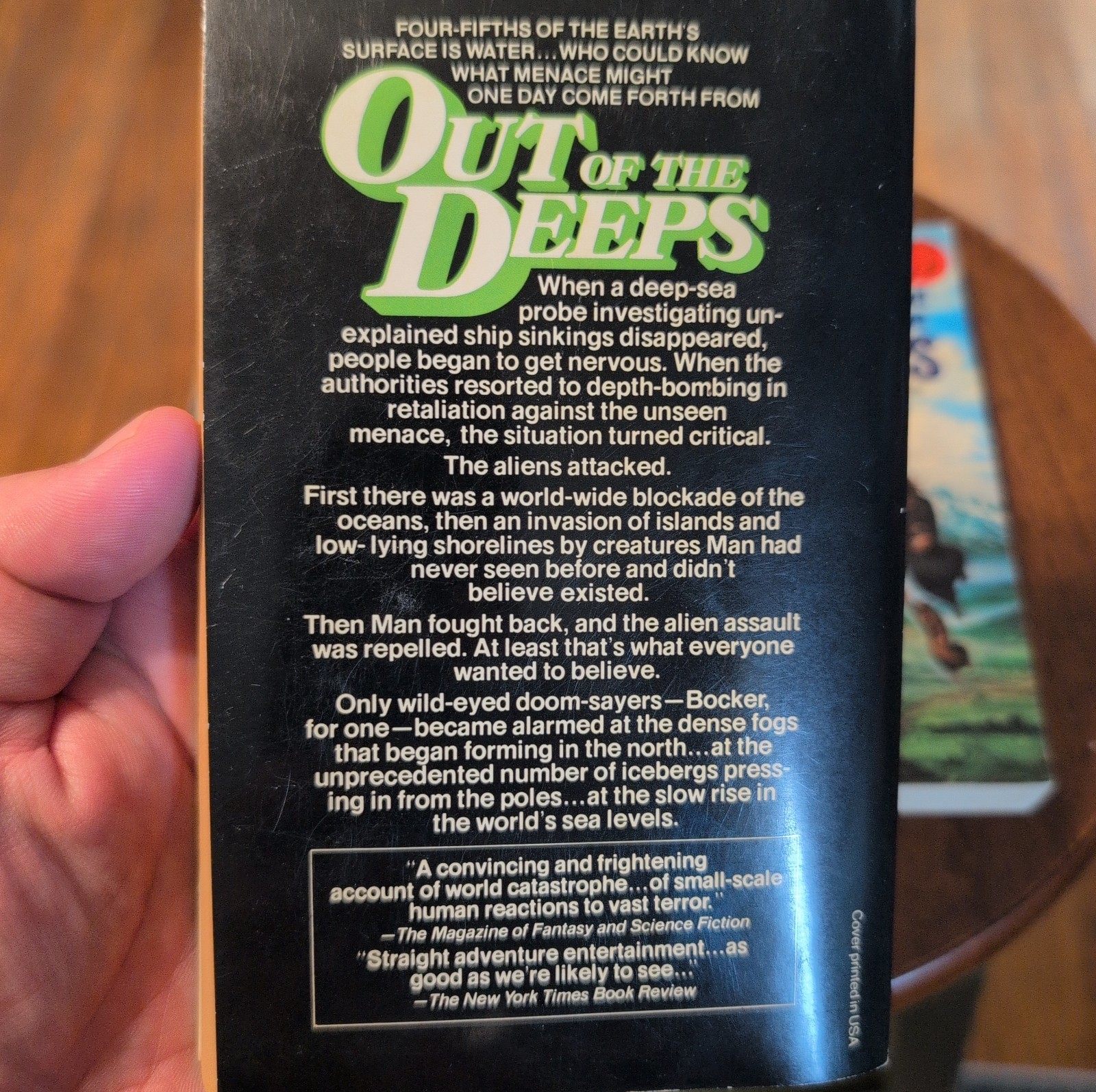 Bargain Book Lot 5 Sci-Fi Paperbacks for $20 Vintage Good Condition