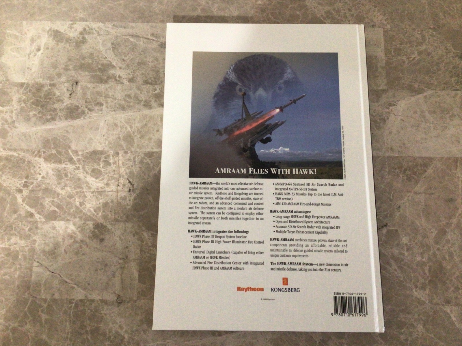 Jane’s Land-Based Air Defence 1998-99 11th Edition UNREAD HC Book