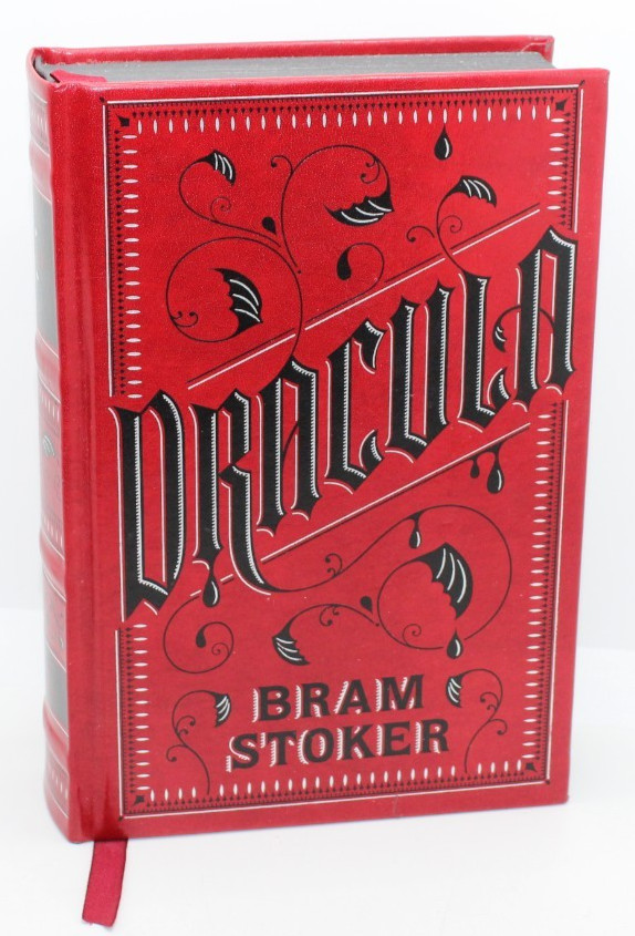 Barnes & Noble Dracula Bram Stoker Collectible Classics Leather Hardcover Red
