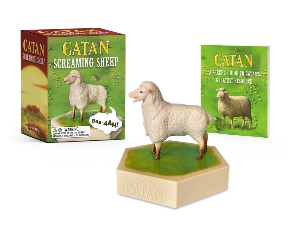 CATAN Screaming Sheep: Baa-AAH! by Matt Klise Paperback Book