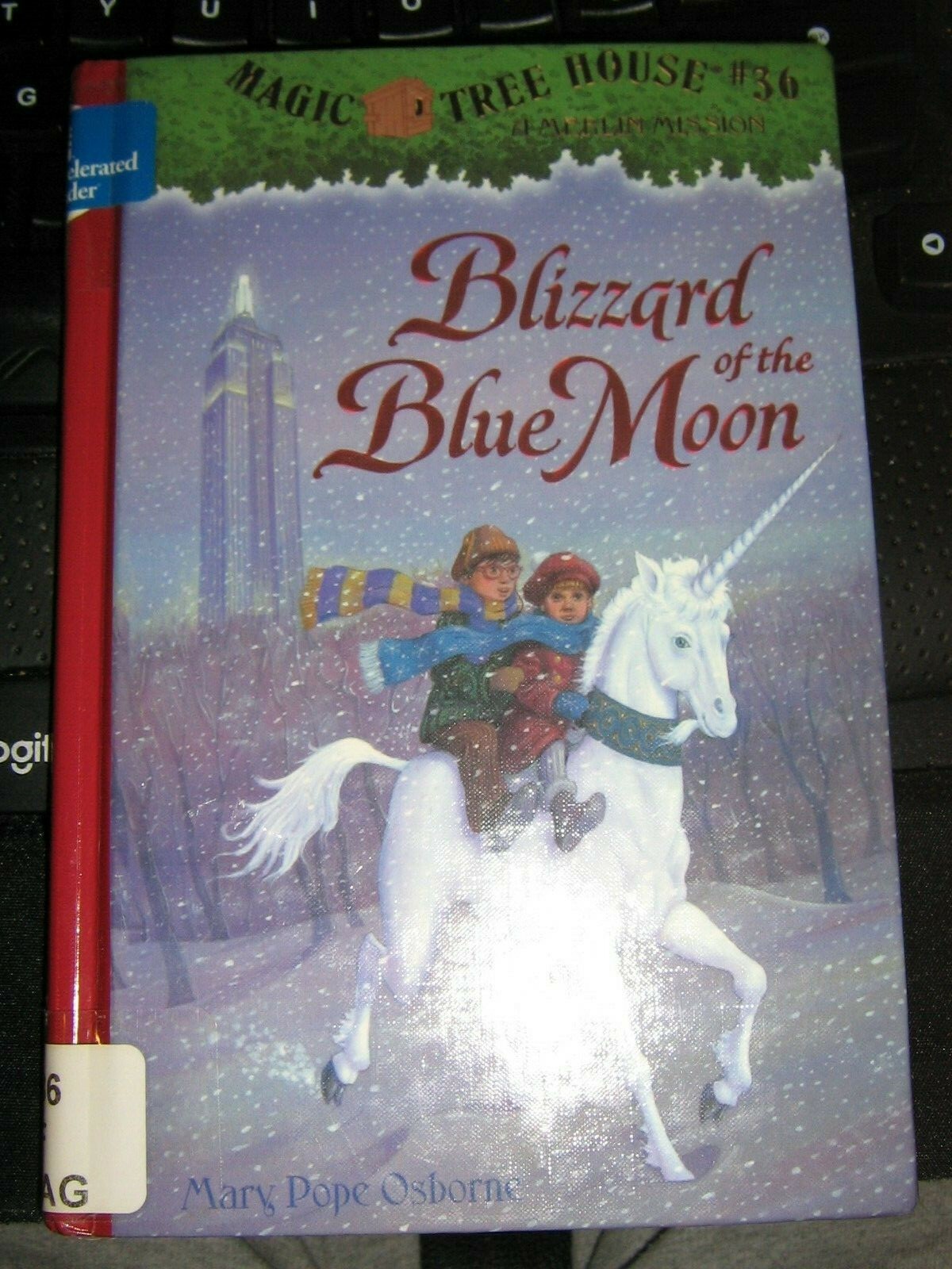 Blizzard of the Blue Moon by Mary Pope Osborne Hardcover