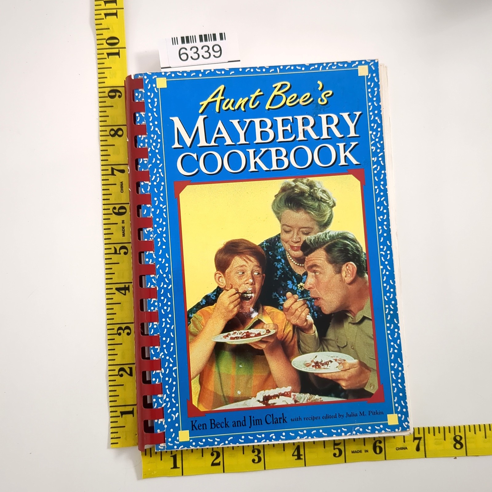 Aunt Bees Mayberry Cookbook Andy Griffith Paperback Book Ken Beck Jim Clark 1991
