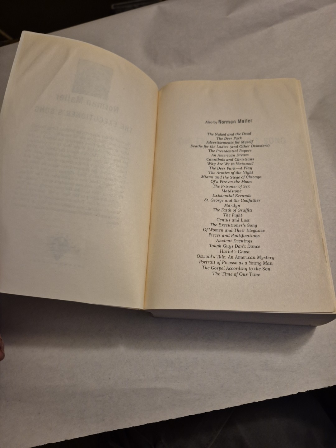 The Executioner’s Song by Norman Mailer Vintage TPB American Literature