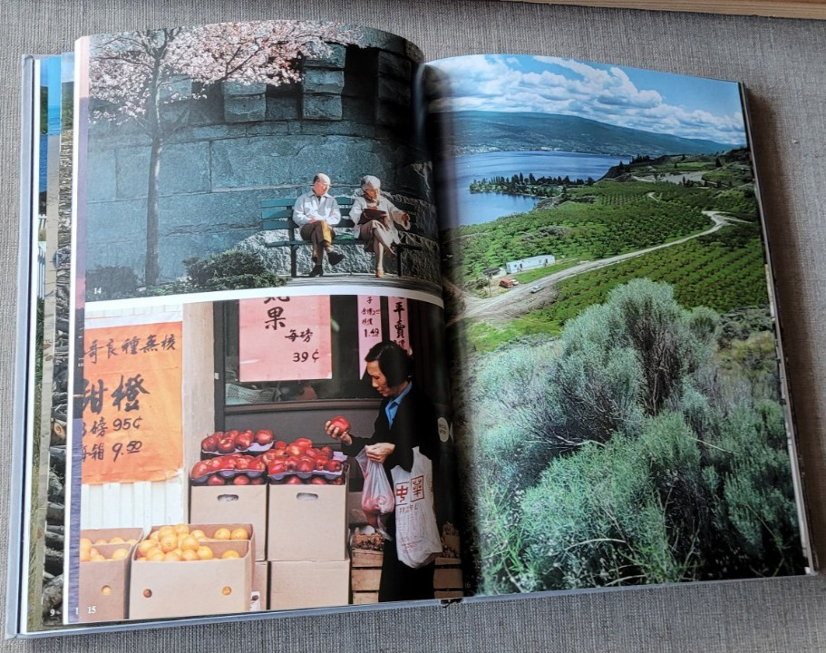 Kanada Canada Vintage Swiss Zurich Photo Album book 1982