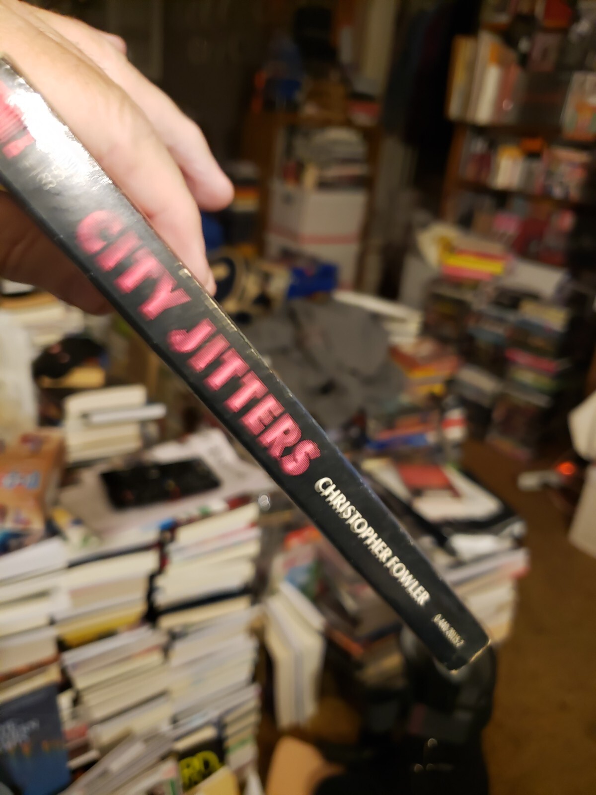 Unread City Jitters Christopher Fowler 1st Edition Paperback Dell 1986