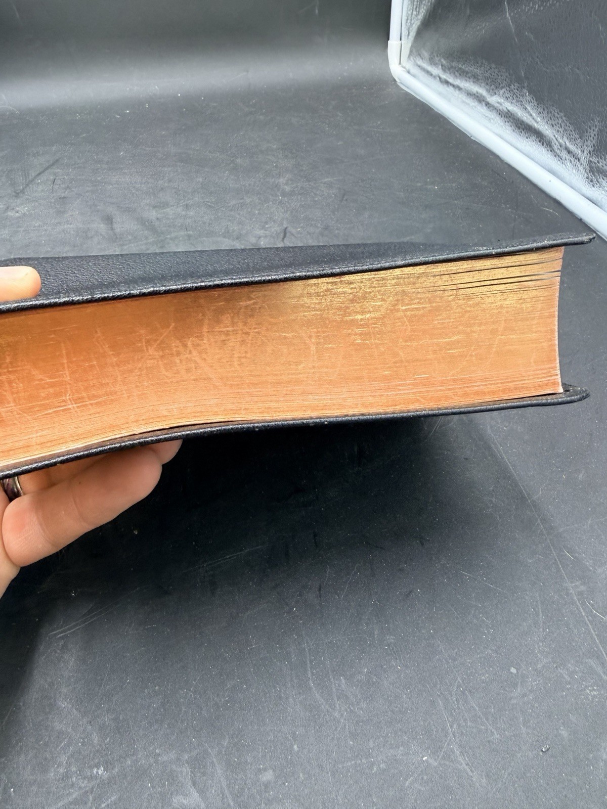 Cambridge Bible NASB Clarion, Black Goatskin Leather, Edge-Lined 2017