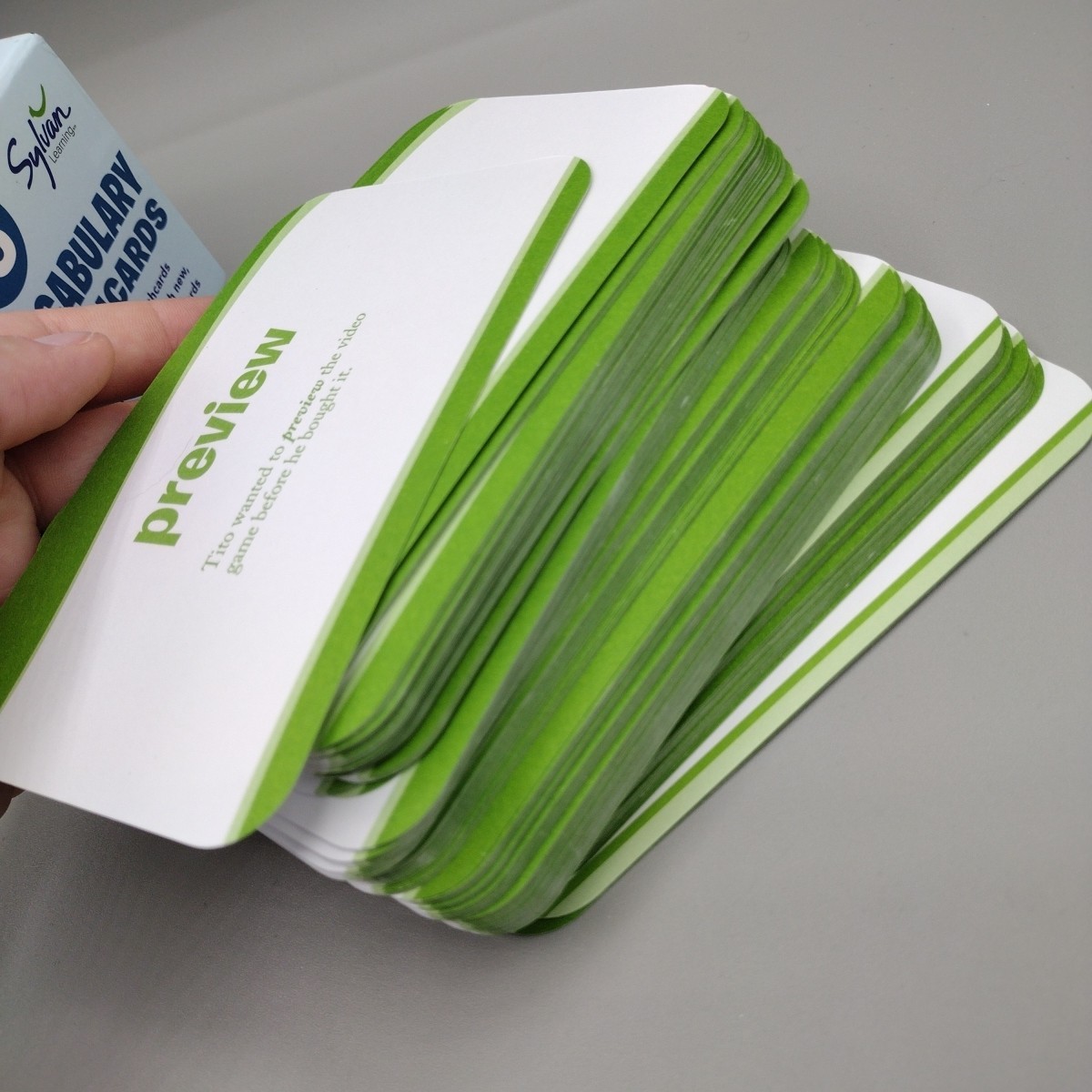 Sylvan Learning Grade 3 Vocabulary Flashcards 240 Cards for Improving Vocab