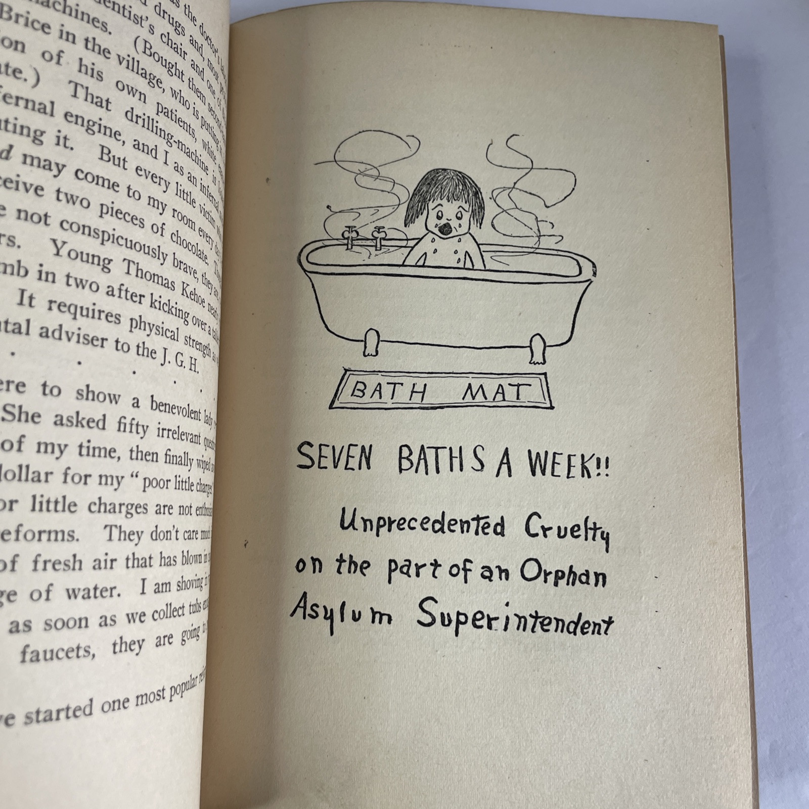 Dear Enemy by Jean Webster Hardcover Book Illustrated Antique 1915