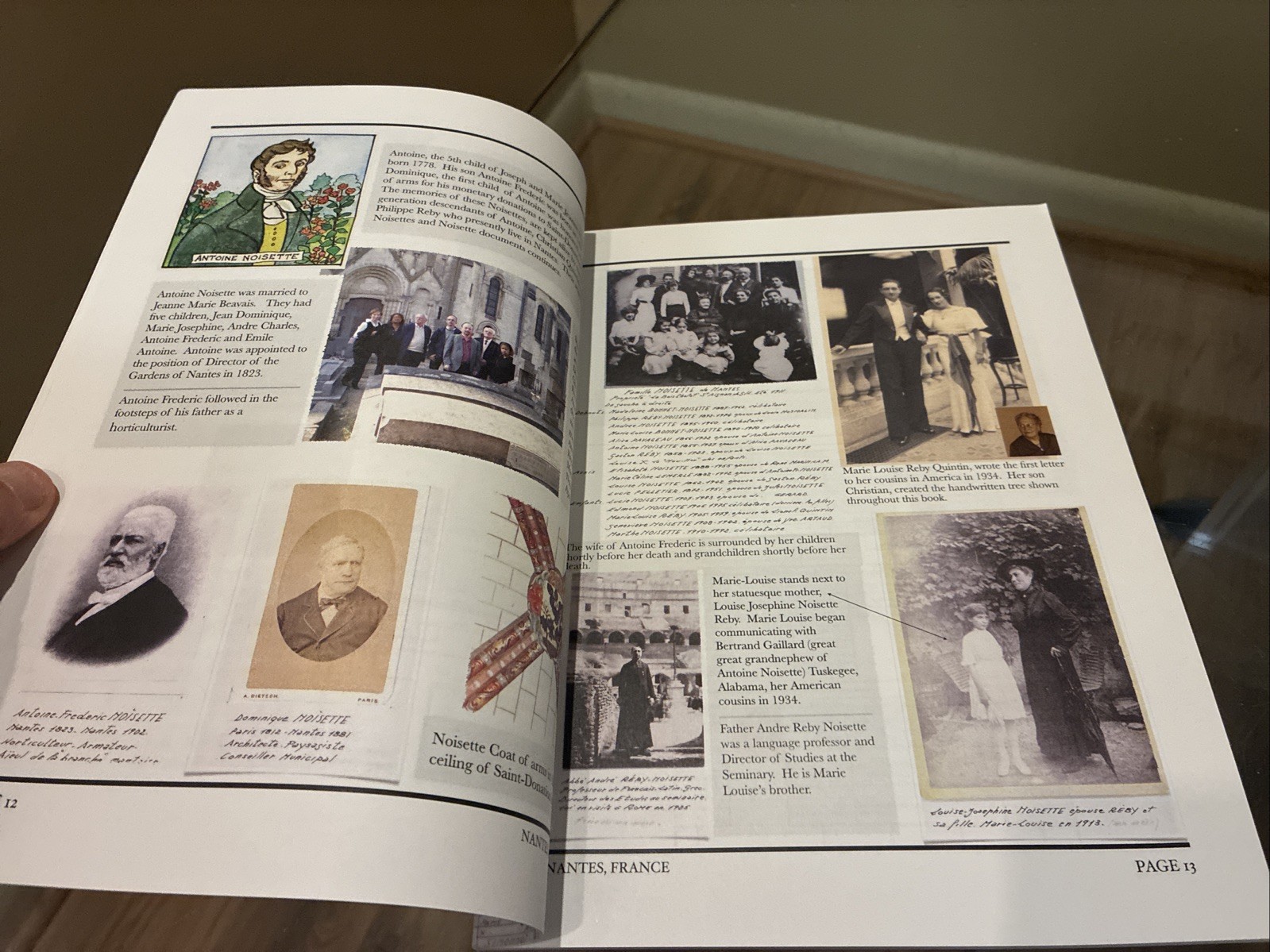 The Noisettes Since 1710 Family Genealogy Book – Margaret Noisette – 86 Pages