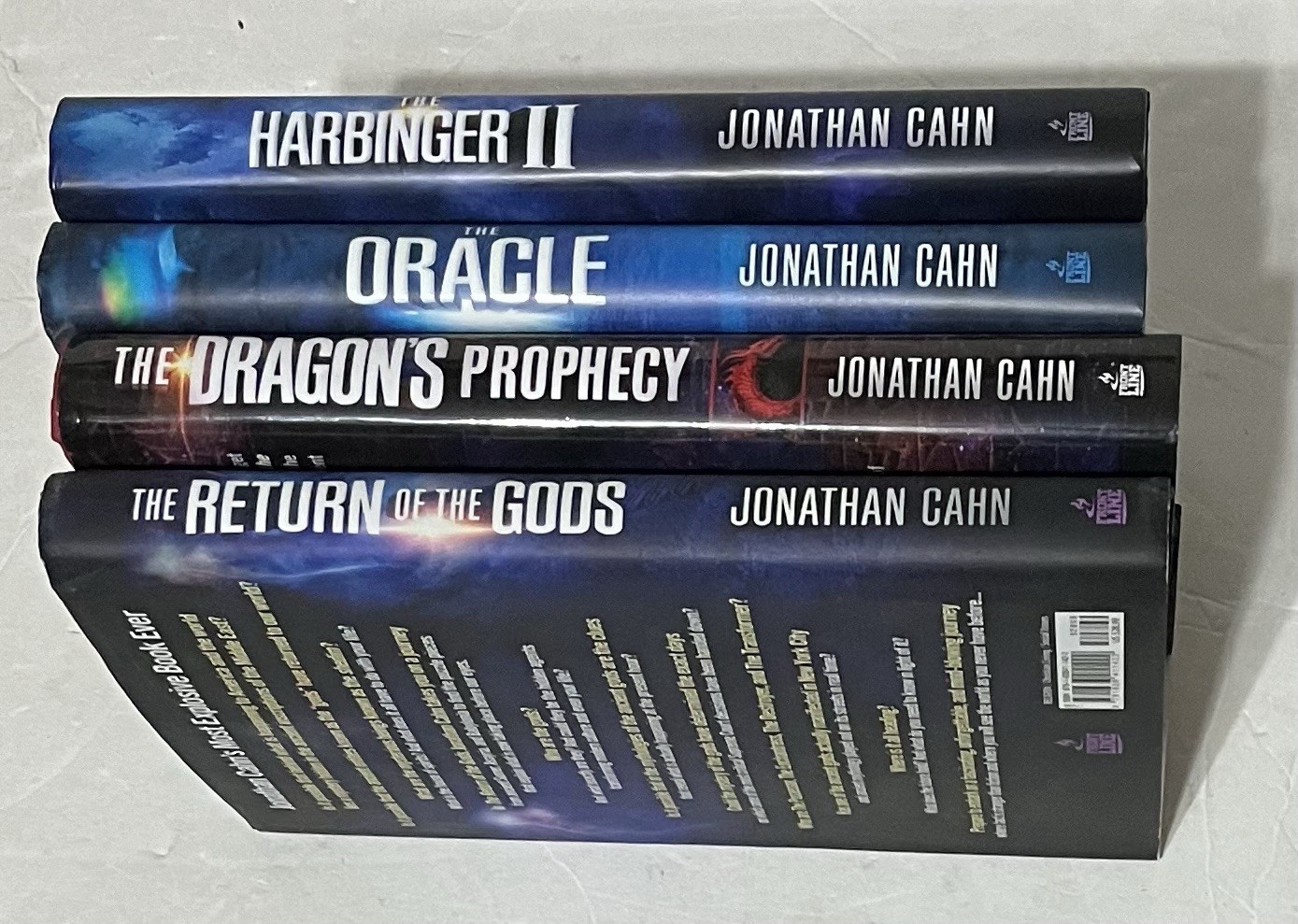 Lot 4: Return of Gods Oracle Dragon’s Prophecy Harbinger II Jonathan Cahn HCDJ
