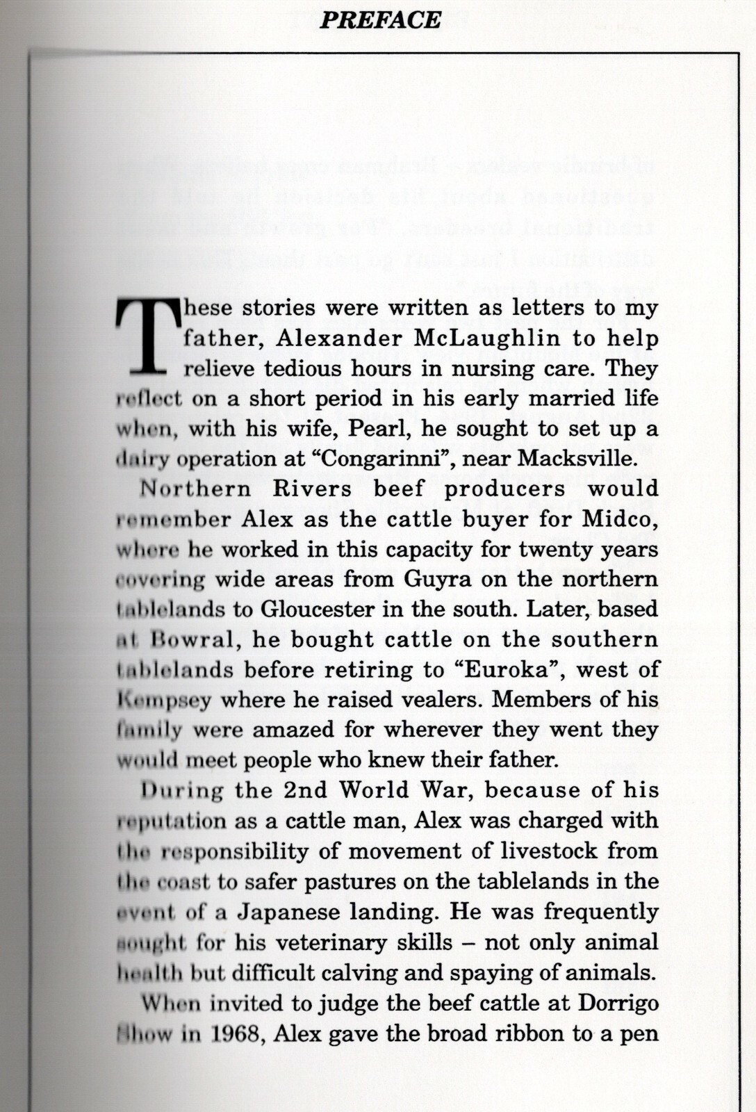 147 pages of Shared Reminiscences LETTERS TO MY elderly FATHER from ISABEL TUCK