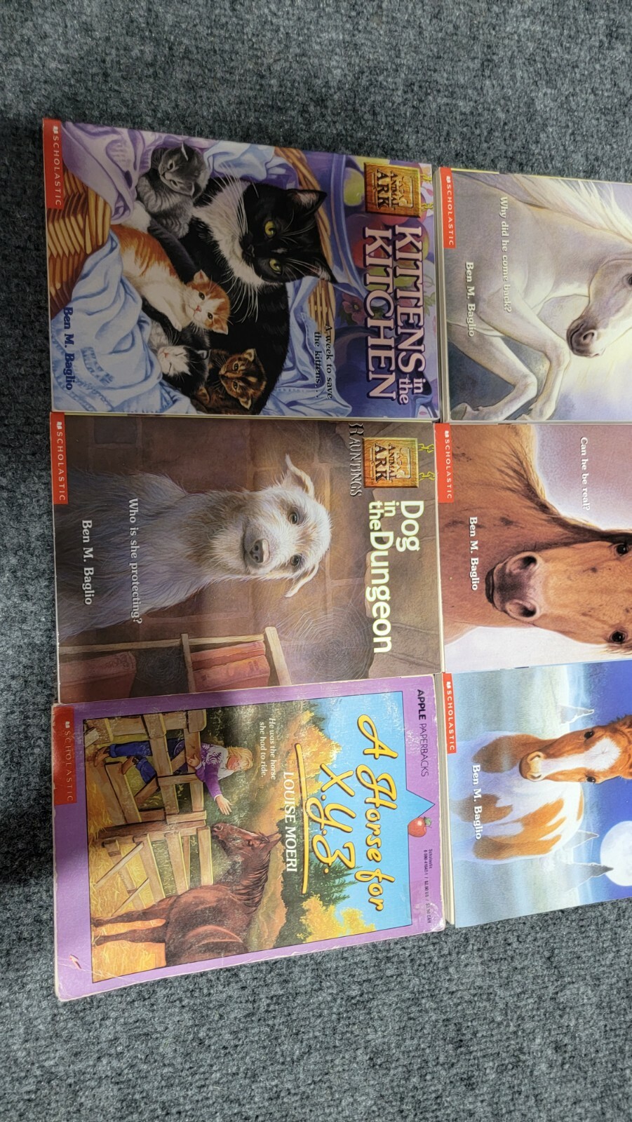 Lot of 6 Ben M. Baglio PBs – Animal Arks, Pets, Hauntings books