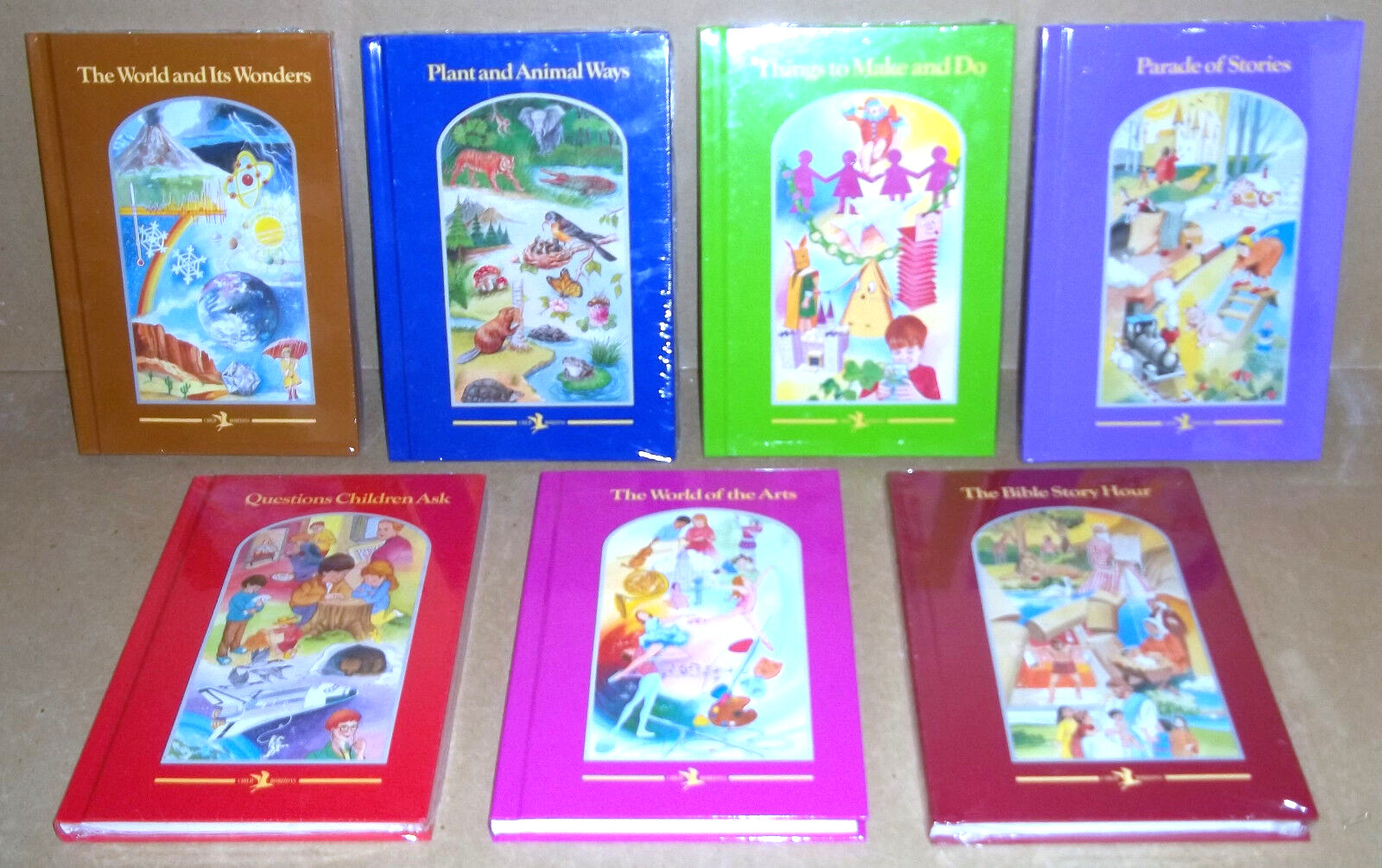 7 Child Horizons books 6 are new sealed 1995