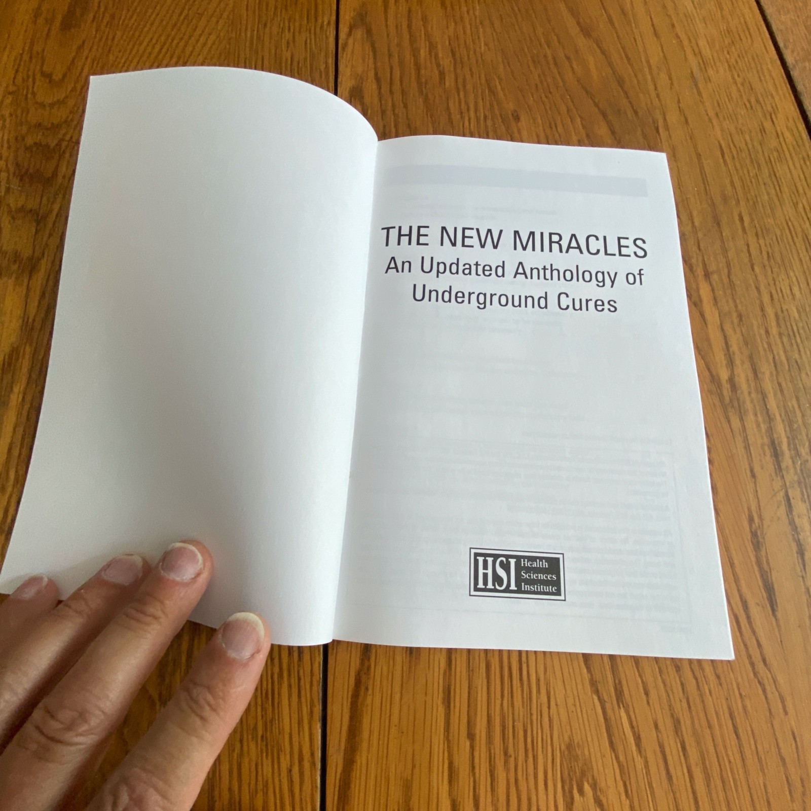 Miracles From the Vault & Updated Anthology of Underground Cures Paperback