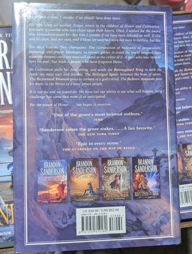 Wind and Truth : Book Five of the Stormlight Archive by Brandon Sanderson 1st ED