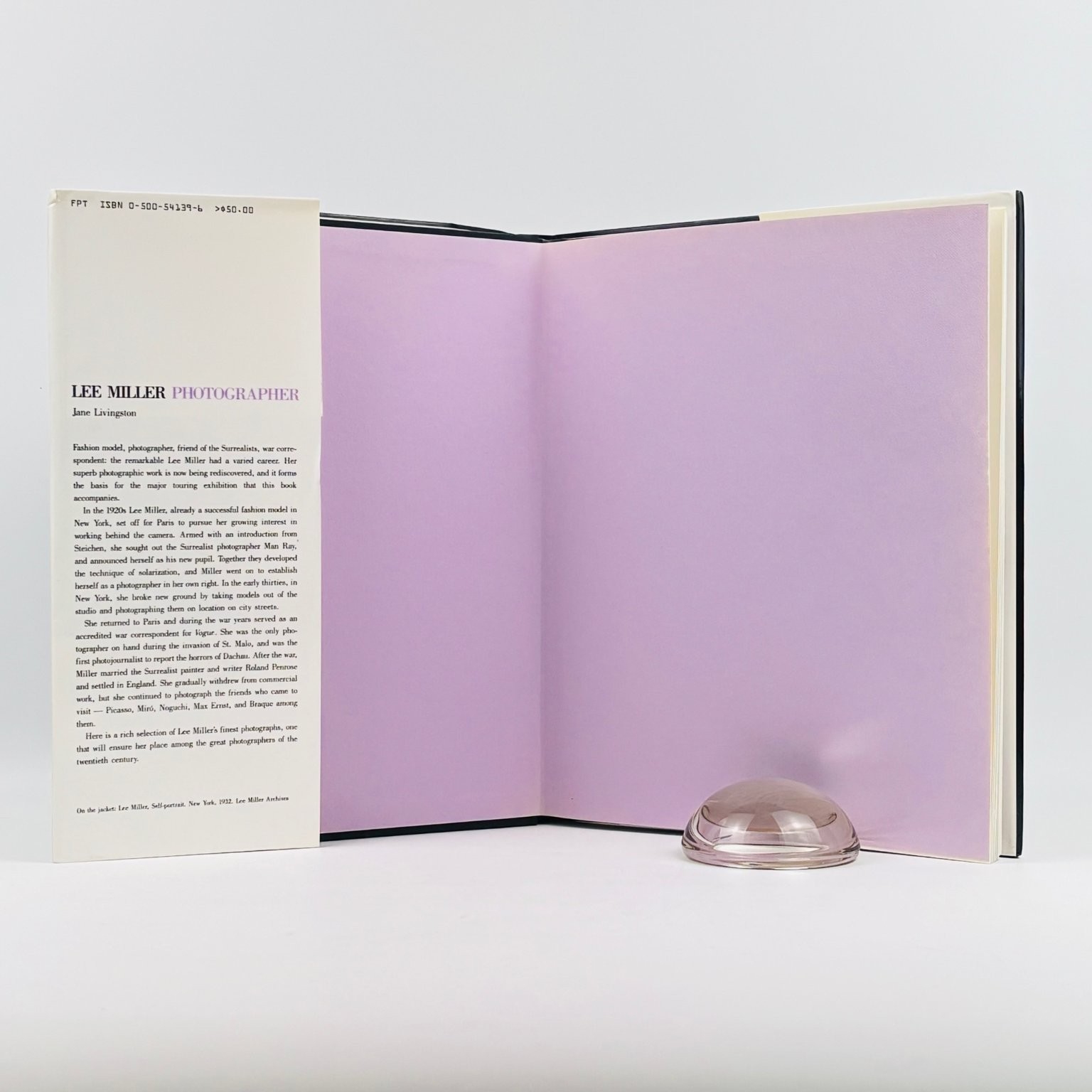 Lee Miller Photographer Jane Livingston 1989 First Edition + Exhibition Invites