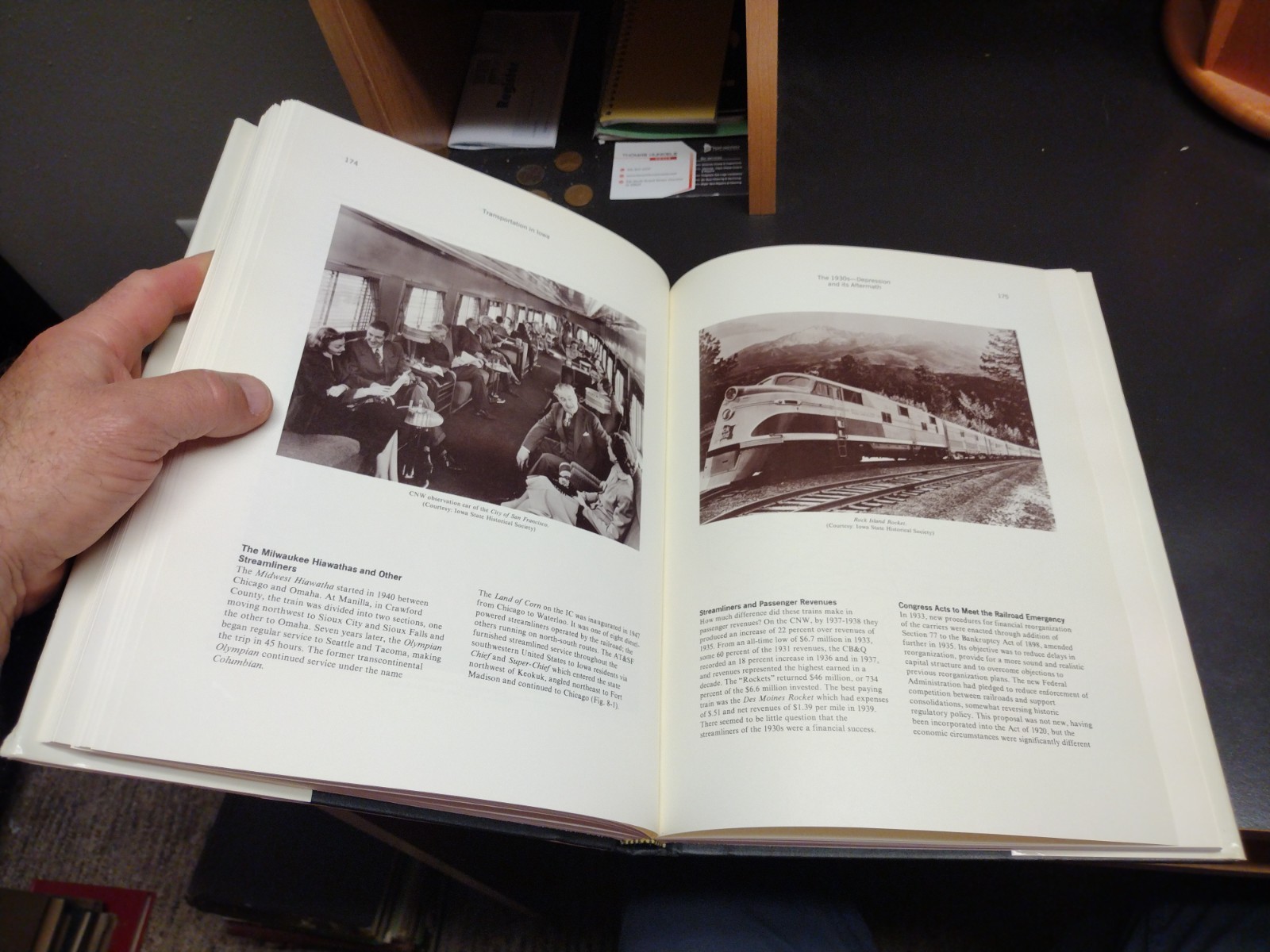 Transportation in Iowa A Historical Summary William H. Thompson 1989 w Large Map
