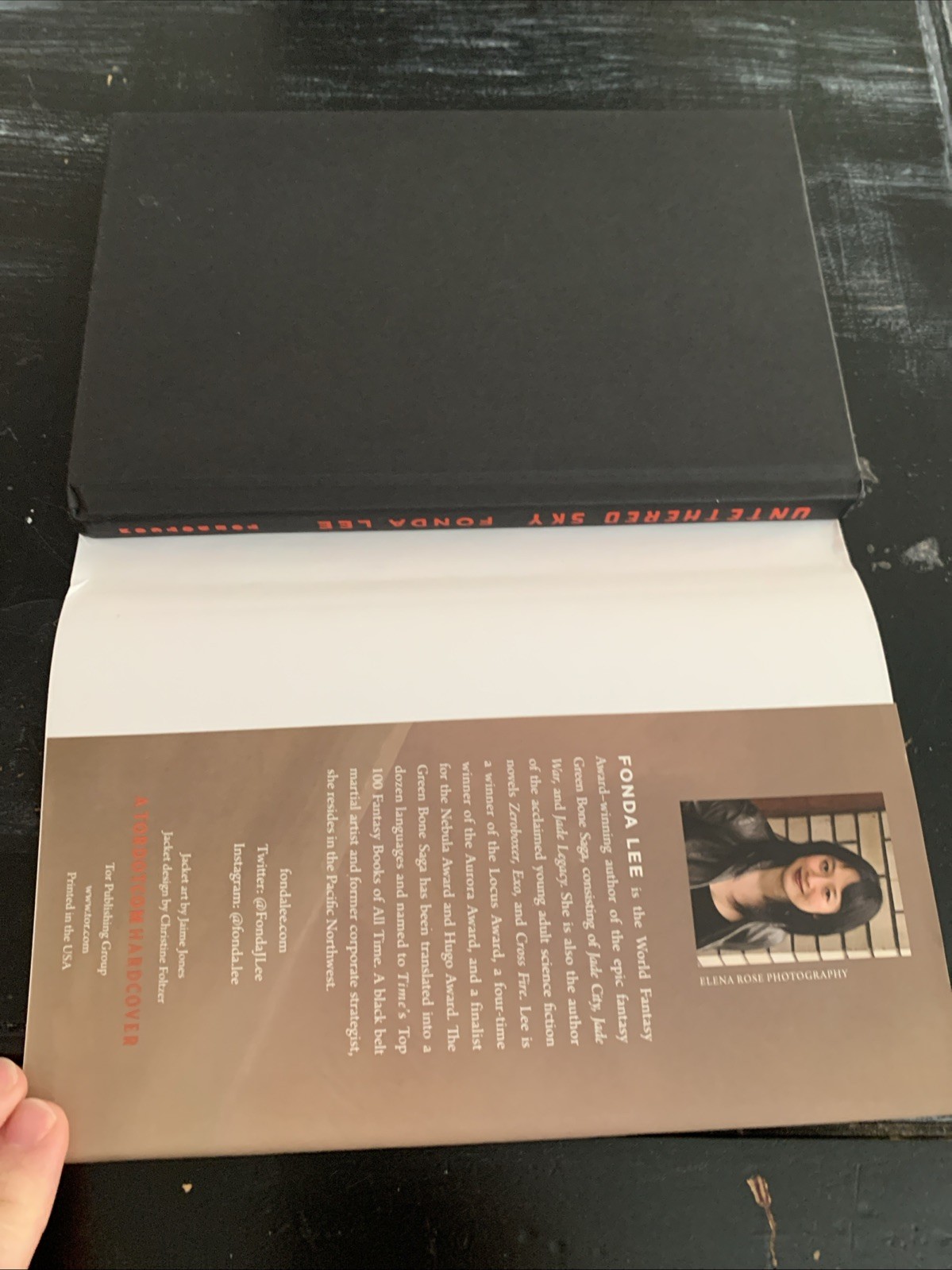 Untethered Sky by Fonda Lee (2023, Hardcover) 1st Edition 3rd Printing