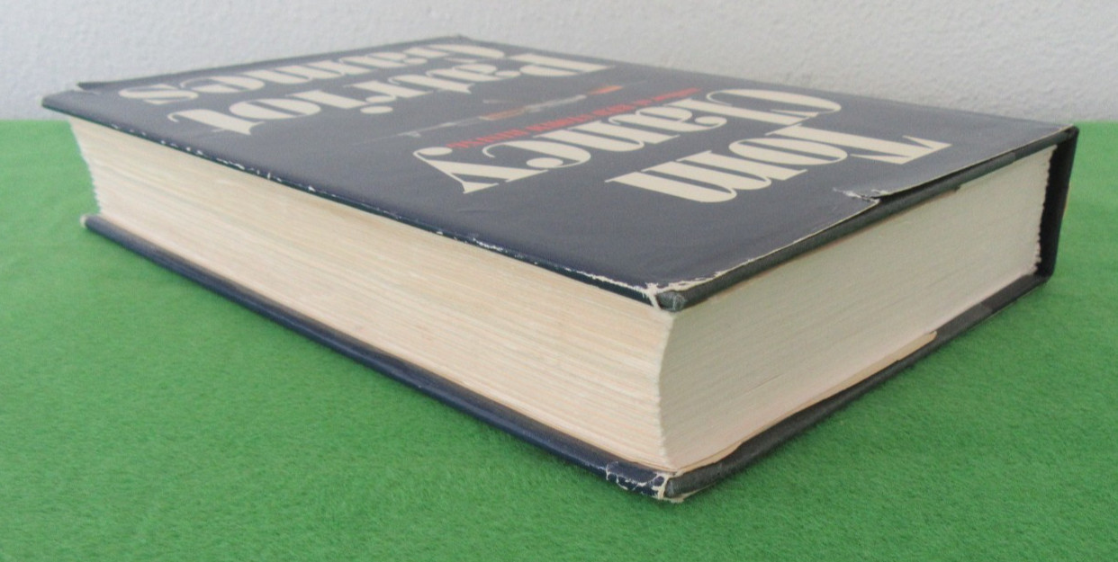 VINTAGE PATRIOT GAMES BY TOM CLANCY – 1987; HCDJ; BCE; #2 JACK RYAN SERIES