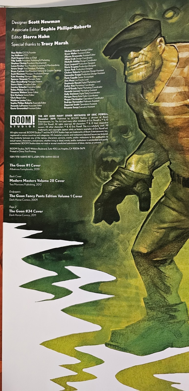 THE ART (AND MANY OTHER MISTAKES) OF ERIC POWELL – Hardcover Out of Print