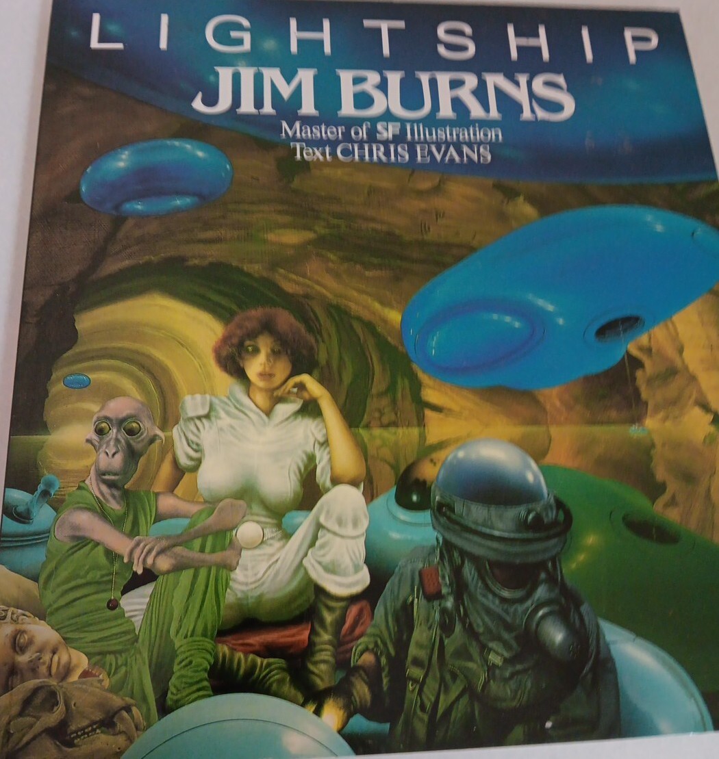 Jim Burns LIGHTSHIP Illustrated Dragon’s World good girl bad Great Britain 1985