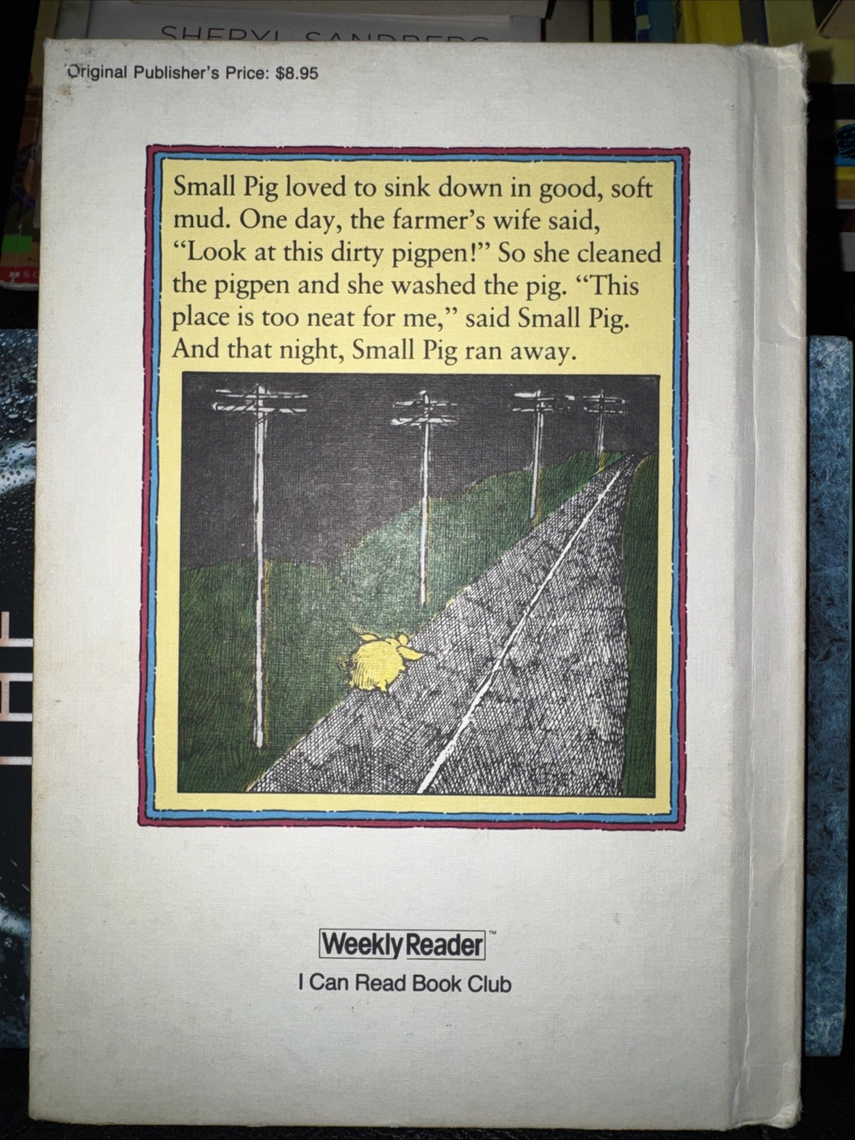 Small Pig: 1969 Harper & Row Hardcover by Arnold Lobel