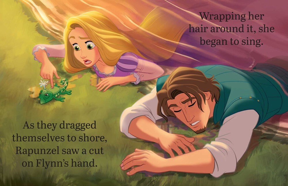 new Disney Tangled tiny book 1.7 In high hardcover 304 pgs full color hardcover