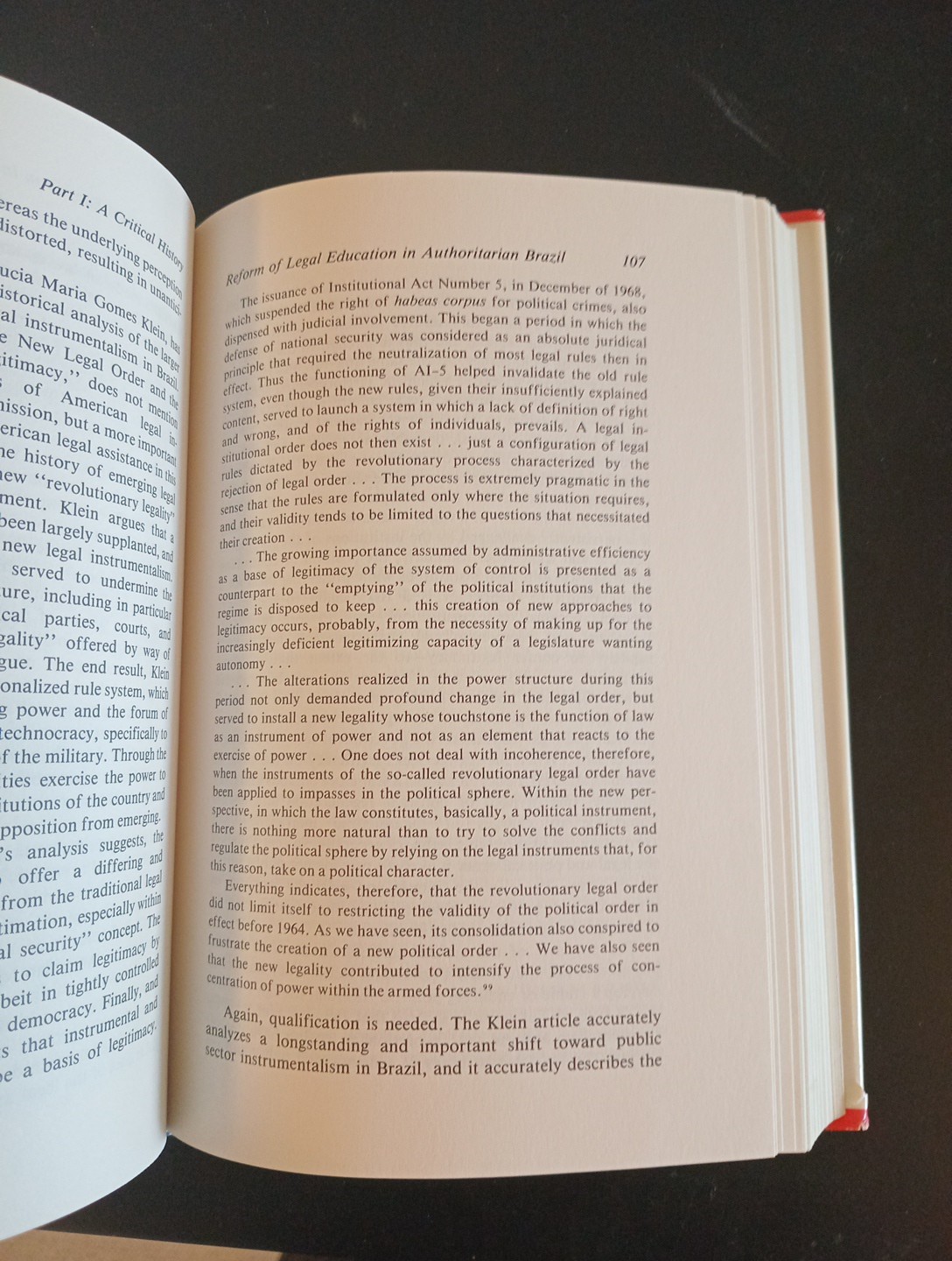 Legal Imperialism: American Lawyers and Foreign Aid in Latin America 1st Printng
