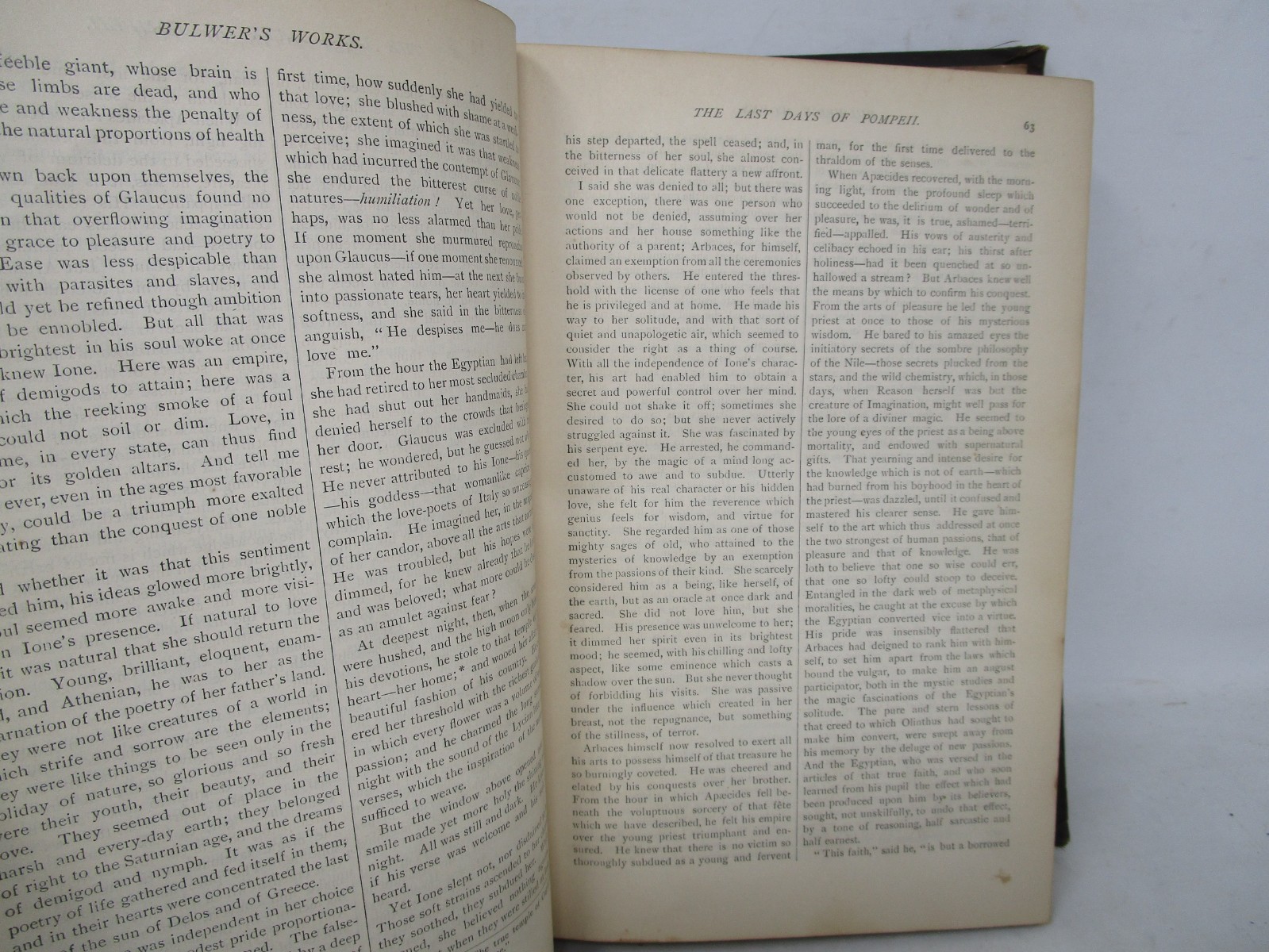 The Works of Edward Bulwer Lytton Volume I