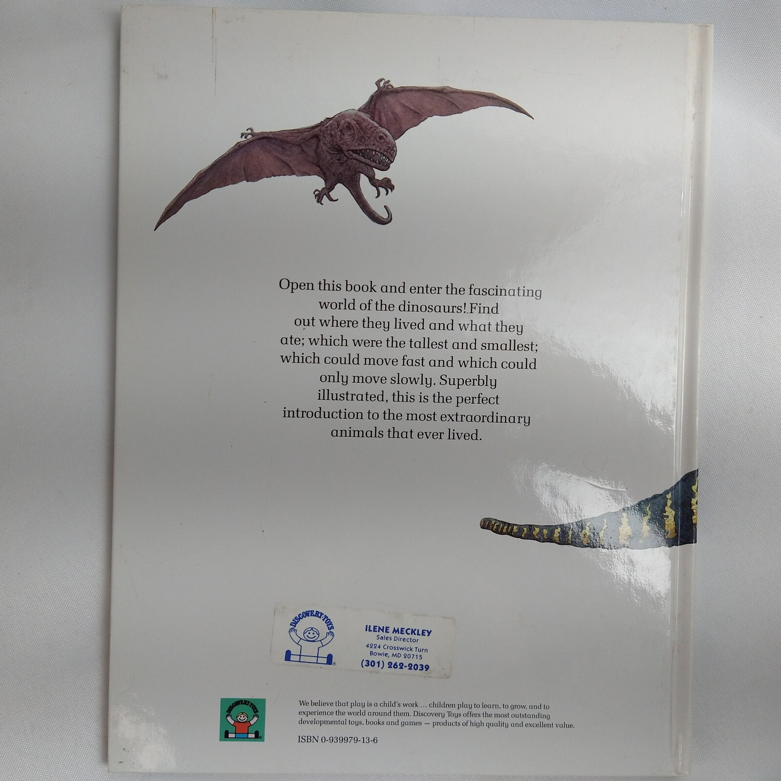 Rupert Matthews – T.R. (Tyrannosaurus Rex) & Friends Hardcover Picture Book 1988