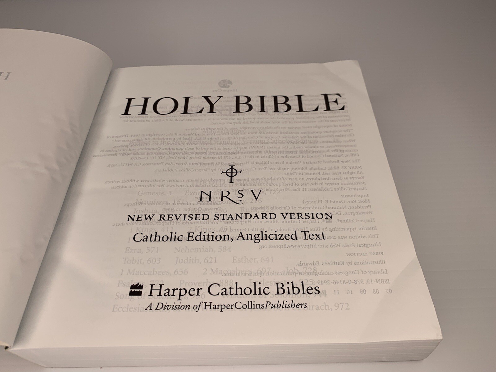 NRSV Bible XL Catholic Edition by Liturgical Press Paperback New Revised Version