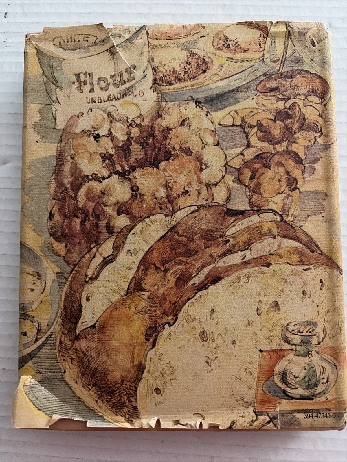 Beard on Bread Signed By James Beard 5th Printing 1974 Rolls Flat HC DJ