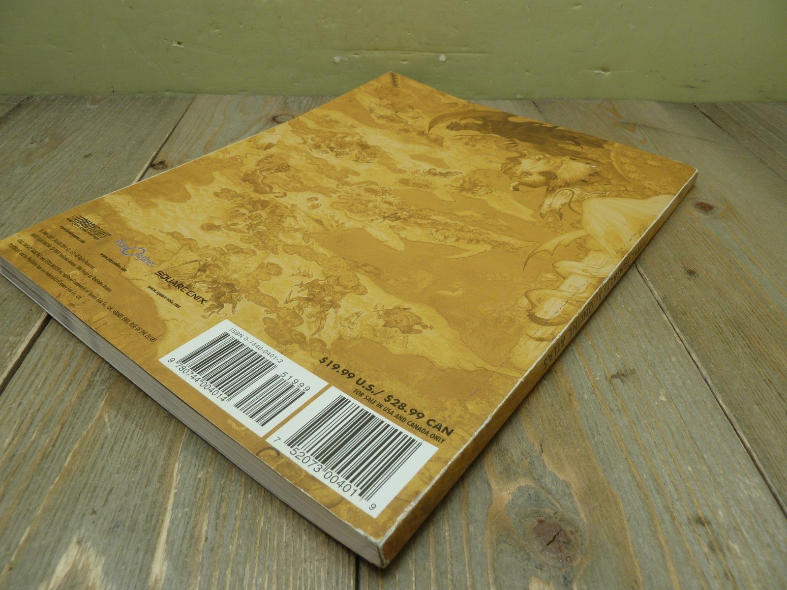 Final Fantasy XI 11 Atlas Brady Games Guide Ed Kern 2005 Good Condition