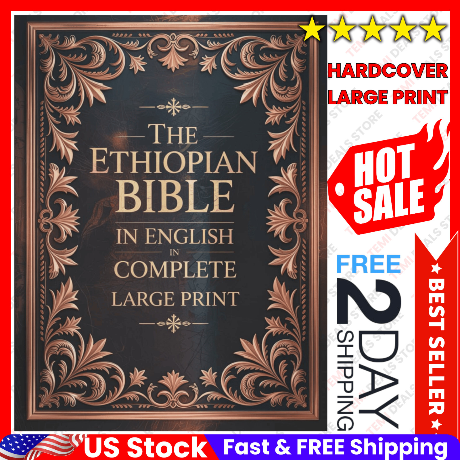The Ethiopian Bible in English in Complete Large Print: The Apocrypha of the Ort